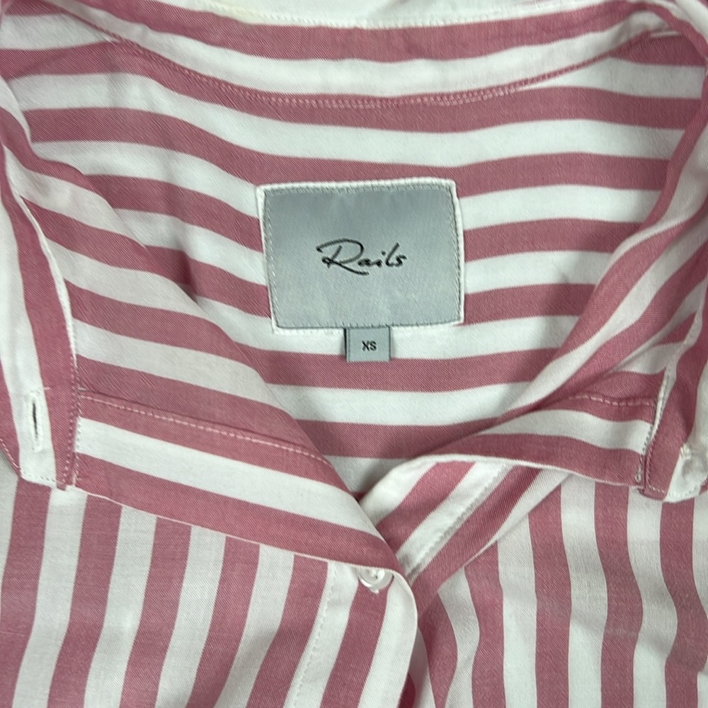 Rails Button Front Shirt Size X-Small - image 2